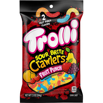 Trolli Fruit Punch Sour Brite Crawlers