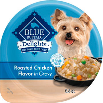 Blue Buffalo Delights Small Breed Wet Dog Food - Chicken Cup