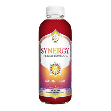 GT's Synergy Lemon Berry Raw Organic Kombucha