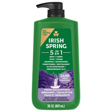 Irish Spring 5-in-1 Body Wash for Men