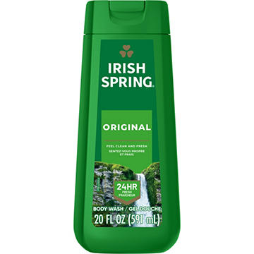 Irish Spring Moisturizing Face + Body Wash - Original Clean