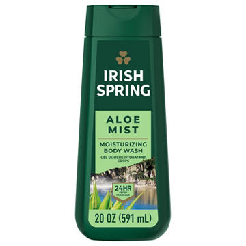 Irish Spring Moisturizing Face + Body Wash - Aloe Mist