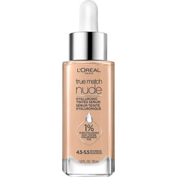 L'Oréal Paris True Match Hyaluronic Tinted Serum Foundation Makeup - Rich Medium 4.5-5.5