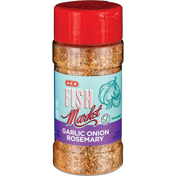 H-E-B Fish Market Garlic Onion Rosemary Seasoning Spice Blend