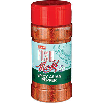H-E-B Fish Market Spicy Asian Pepper Seasoning Spice Blend