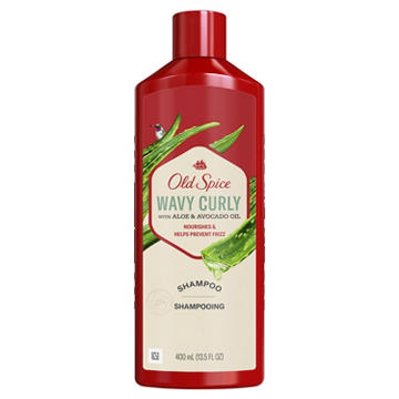 Old Spice Wavy Curly Shampoo - Aloe & Avocado Oil