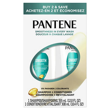 Pantene Pro-V Smooth & Sleek Shampoo + Conditioner
