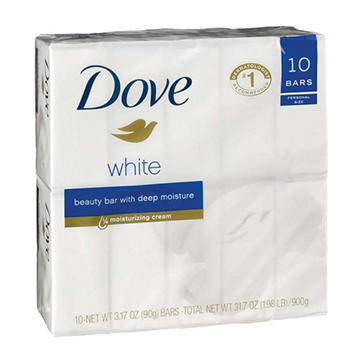 Dove White Beauty Bar Soap