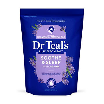 Dr Teal's  Soothe & Sleep with Lavender Epsom Salt Soaking Solution Value Size