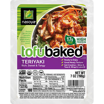 Nasoya Plantspired Tofubaked Teriyaki 