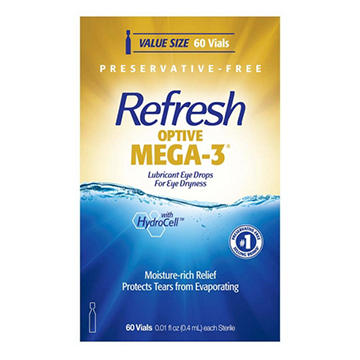 Refresh Optive Mega-3 Lubricant Eye Drops