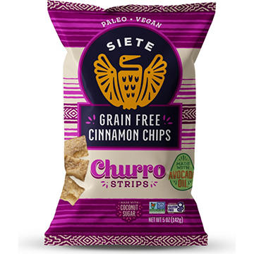 Siete Grain Free Cinnamon Chips Churro Strips