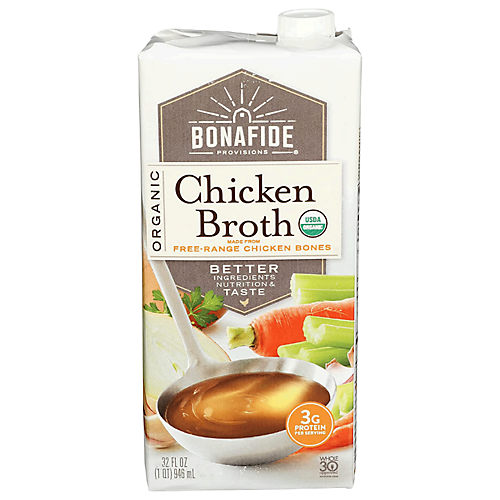 Pacific Foods® Organic Low Sodium Free Range Chicken Broth, 32 fl