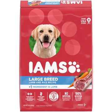 IAMS Proactive Health Large Breed Adult Dry Dog Food - Lamb & Rice Recipe