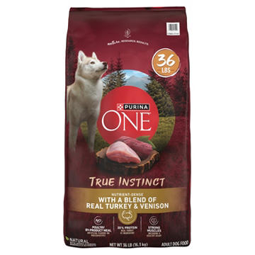 Purina ONE True Instinct With A Blend Of Real Turkey and Venison Dry Dog Food