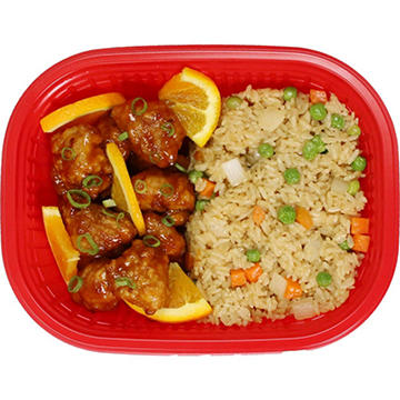 H-E-B Sushiya Orange Chicken & Fried Rice Bowl (Sold Hot)
