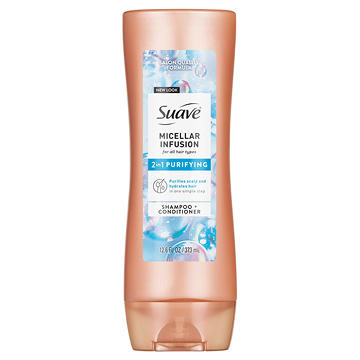 Suave Micellar Infusion 2-In-1 Purifying Shampoo & Conditioner