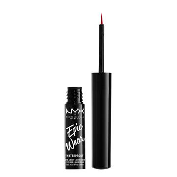 NYX Epic Wear Waterproof Eye & Body Liquid Liner Red