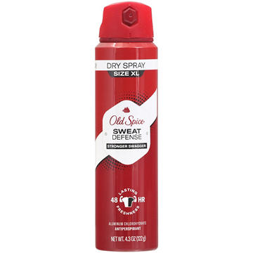 Old Spice Sweat Defense Antiperspirant Dry Spray - Stronger Swagger