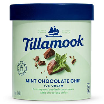 Tillamook Mint Chocolate Chip Ice Cream