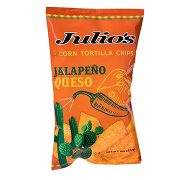 Julio's Jalapeño Queso Corn Tortilla Chips