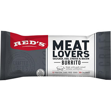 Red's 15g Protein Meat Lovers Breakfast Burrito