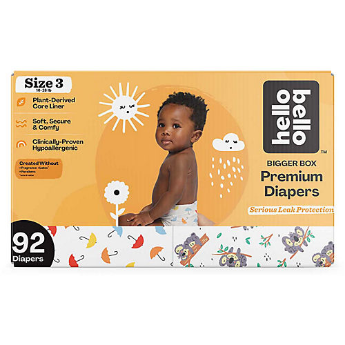 H-E-B Baby Overnight Diapers – Size 3 - Shop Diapers at H-E-B