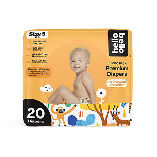 Hello Bello Diapers Overnight Size 5 58 Counts