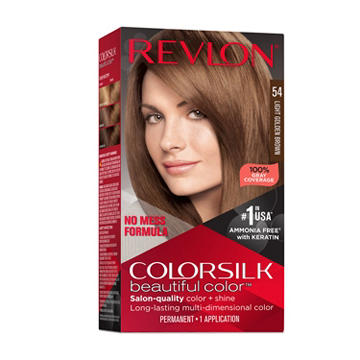 Revlon ColorSilk Hair Color - 54 Light Golden Brown
