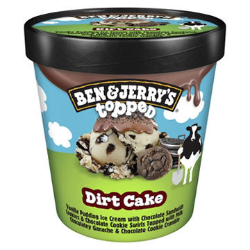 Ben & Jerry's Topped Dirt Cake Ice Cream