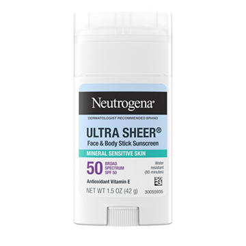 Neutrogena Mineral Ultra Sheer Dry-Touch Stick Sunscreen SPF 50