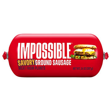 Impossible Savory Ground Sausage Meat from Plants