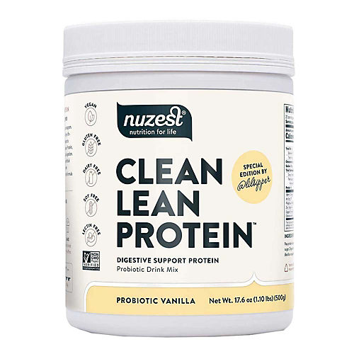 Nuzest Clean Lean Protein Dietary Supplement, Wild Strawberry - 17.6 oz tub