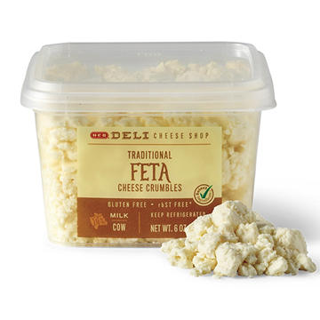 H-E-B Deli Traditional Feta Cheese Crumbles