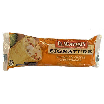 El Monterey Signature 11g Protein Chicken & Cheese Chimichanga