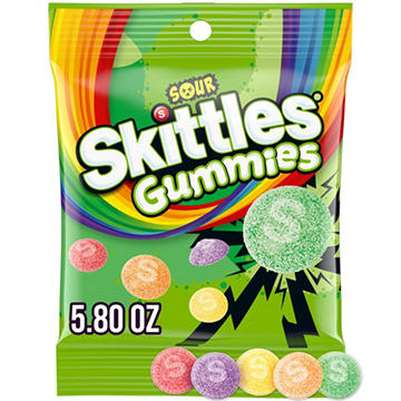 Skittles Sour Gummies Chewy Candy