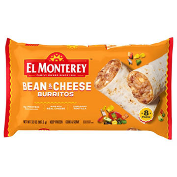 El Monterey Bean & Cheese Burritos