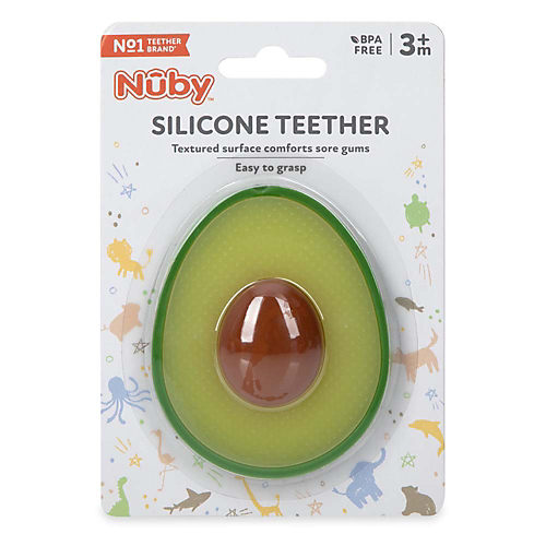 Nuby silicone hot sale teether