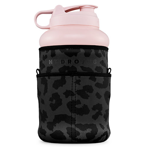 Hydrojug sleeve black leopard print best