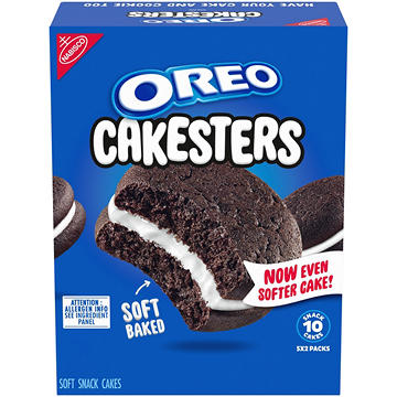 OREO Cakesters Soft Snack Cakes Two-Packs