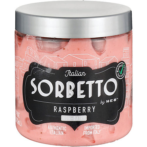Talenti Roman Raspberry Dairy-Free Sorbetto - Shop Sorbet at H-E-B