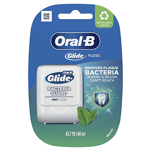 efter skole gør ikke løfte op Oral-B Glide Bacteria Guard Floss - Shop Floss at H-E-B