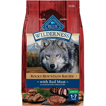 Blue Buffalo Wilderness Rocky Mountain Dry Dog Food - Red Meat