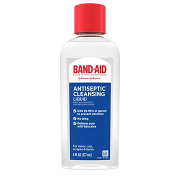 Band-Aid Antiseptic Cleaning Liquid