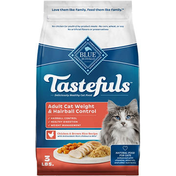 Blue Buffalo Tastefuls Weight & Hairball Dry Cat Food - Chicken