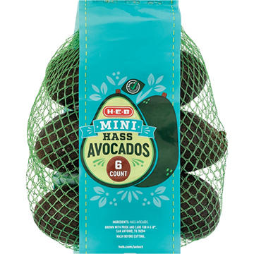 H-E-B Fresh Mini Hass Avocados
