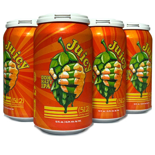 512 Brewing Juicy IPA Craft Beer 6 pk Cans - Shop Beer at H-E-B