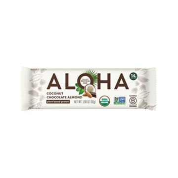 Aloha Organic 14g Protein Bar - Coconut Chocolate Almond