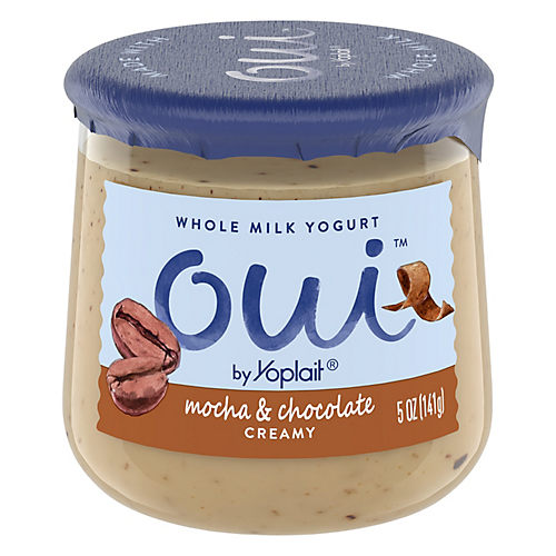 Yoplait Oui Creamy Mocha & Chocolate Whole Milk Yogurt - Shop Yogurt at  H-E-B