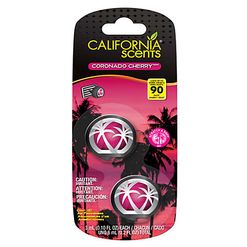 3x California Scents Car Scents - Coronado Cherry, Golden State Delight,  Newport New Car, Car Scents, California Scents, Duft, Rund ums Fahrzeug
